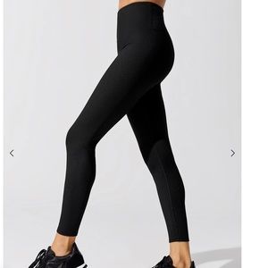 Carbon 38 Ribbed Regular Rose 7/8 Legging